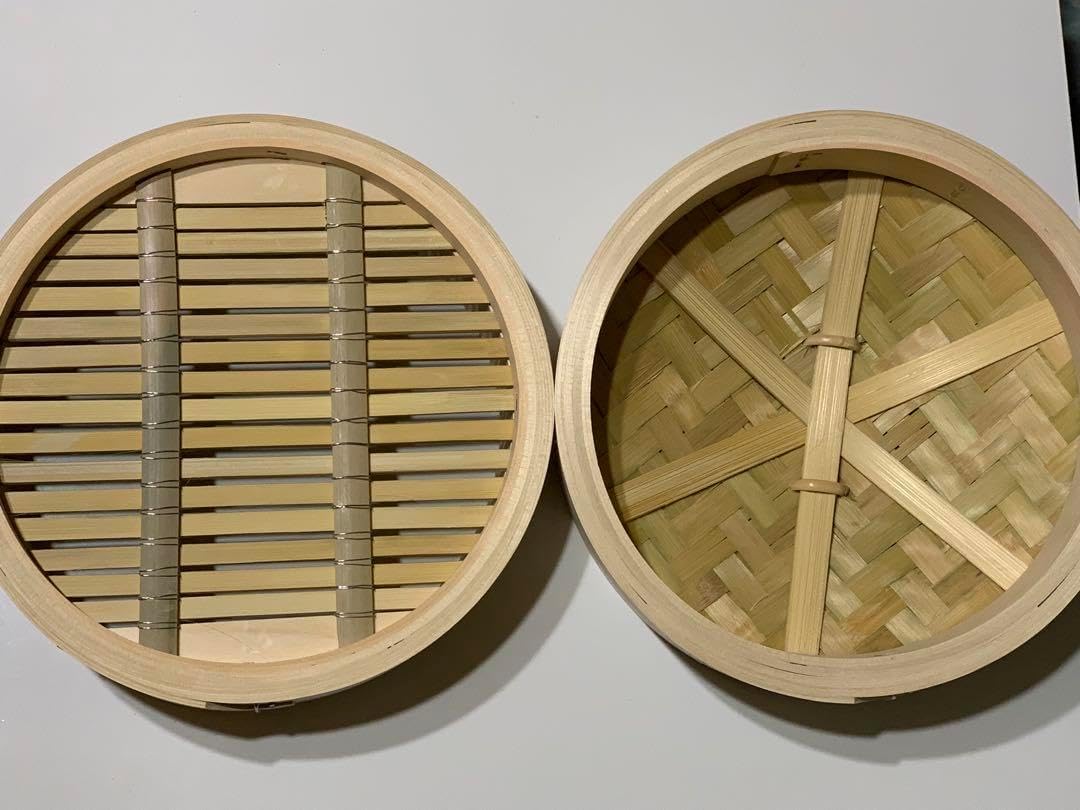 桧製蒸籠24センチ2段・蒸し板セット 桧製蒸籠21センチ2